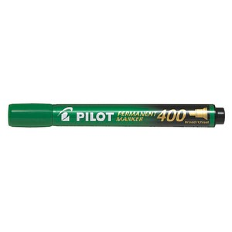 PILOT 400 Permanentmarker grün 1,0 - 4,0 mm, 1 St. – Bild 1 von 2