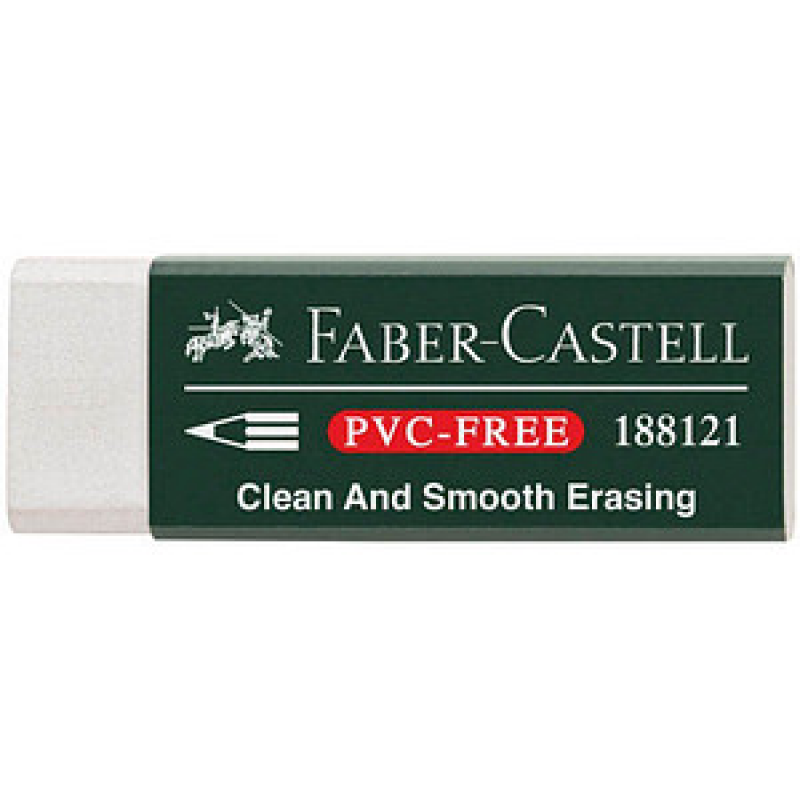 FABER-CASTELL Radiergummi weiß, 1 St.