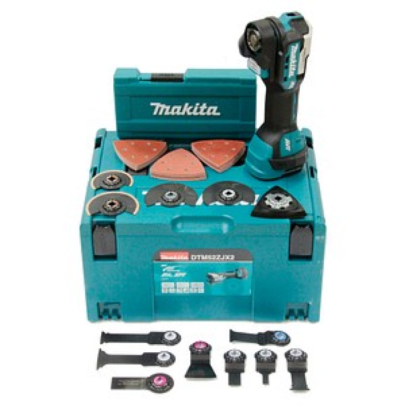 makita DTM52ZJX2 Akku-Multifunktionswerkzeug 18,0 V, ohne Akku – Bild 1 von 11