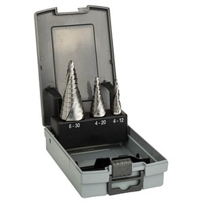 AKTION: BOSCH Stufenbohrer-Set HSS, 3-teilig mit Prämie nach Registrierung – Bild 1 von 3
