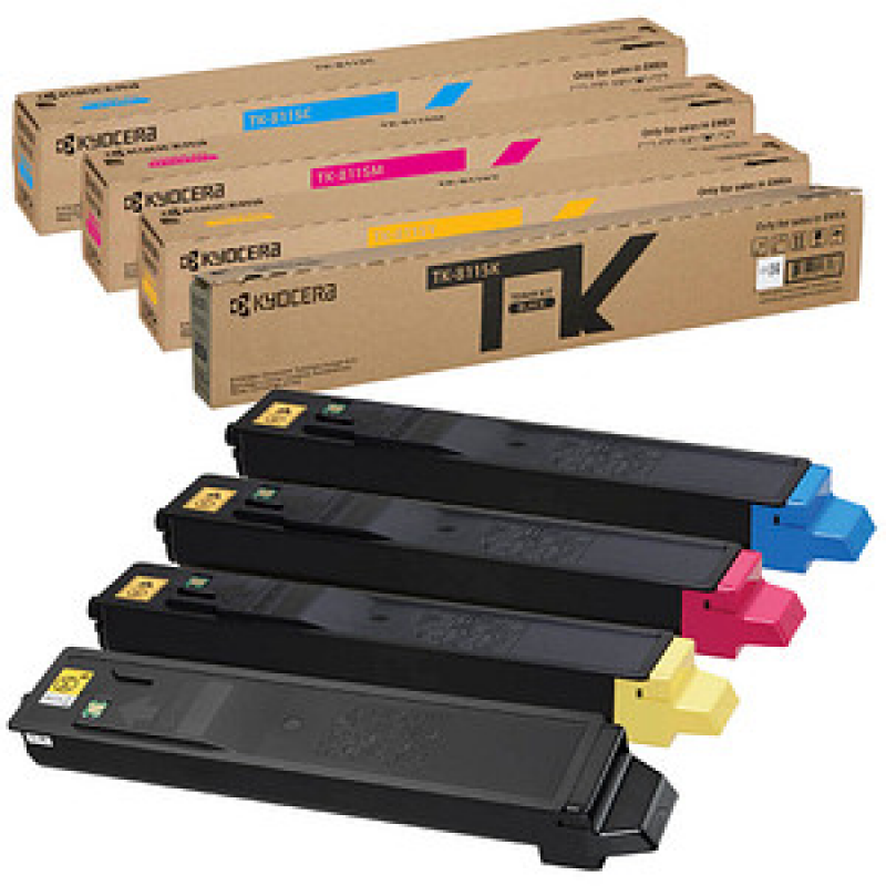 KYOCERA TK-8115K/C/M/Y schwarz, cyan, magenta, gelb Toner, 4er-Set – Bild 1 von 9