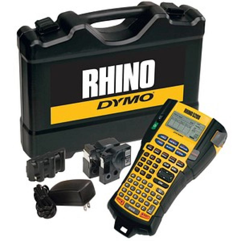DYMO RHINO 5200 Set Beschriftungsgerät gelb, schwarz – Bild 1 von 6