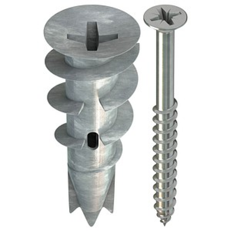 TOX SPIRAL Plus 068101041 Gipskartondübel Ø 4,5 mm x 50 mm, 50 St. – Bild 1 von 4
