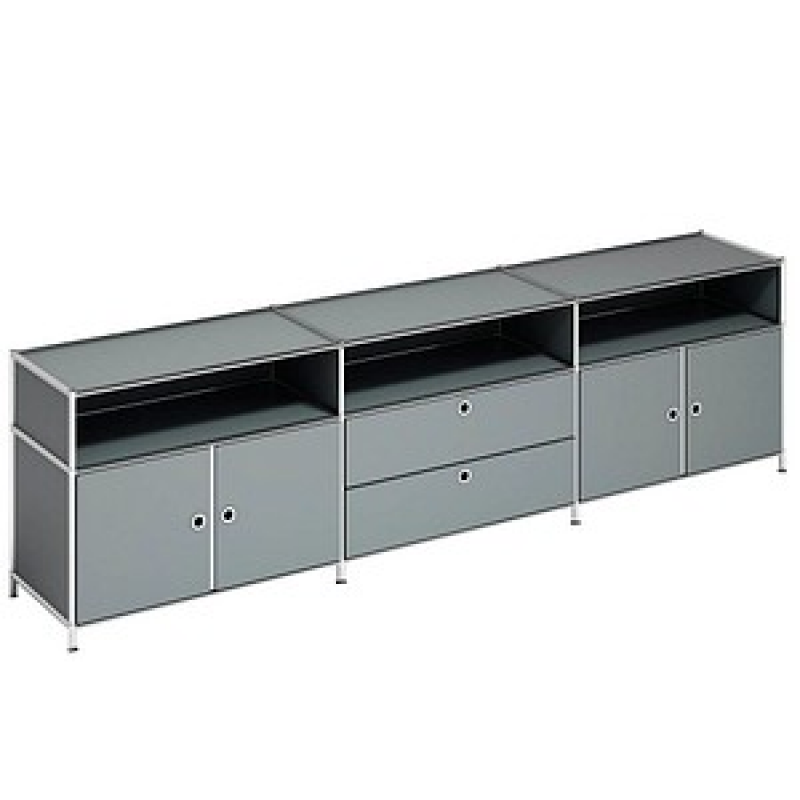 viasit Sideboard System4, 136251 anthrazit 227,9 x 40,4 x 62,0 cm, 1 St. – Bild 1 von 4