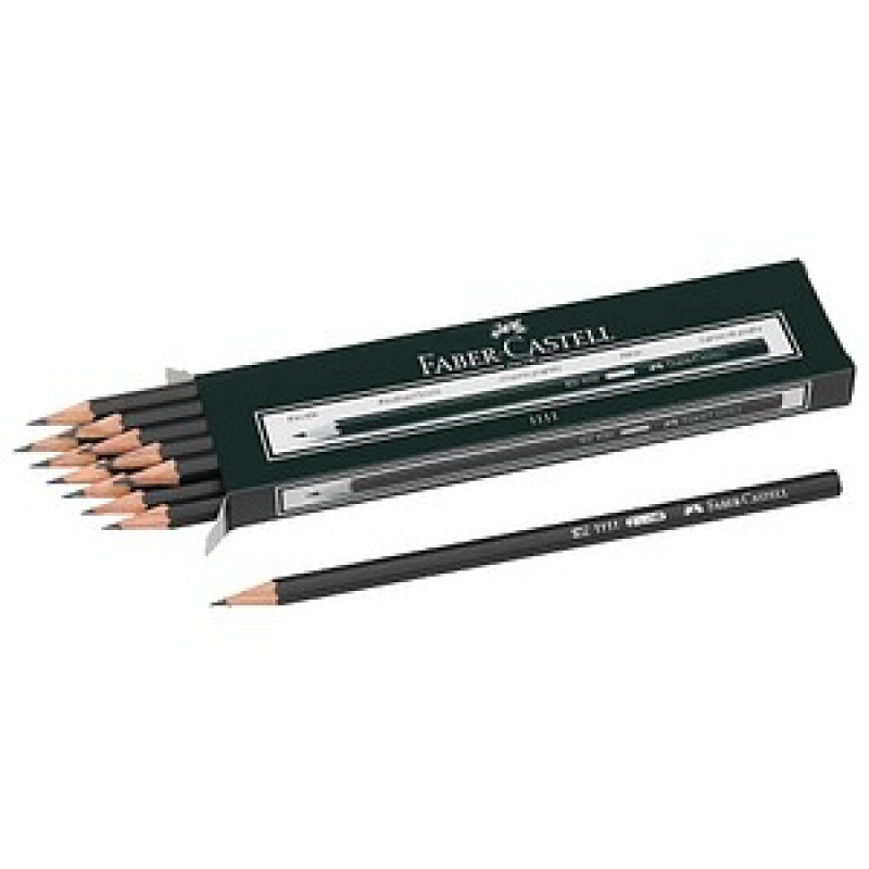 FABER-CASTELL 1111 Bleistifte HB schwarz, 12 St. – Bild 1 von 3