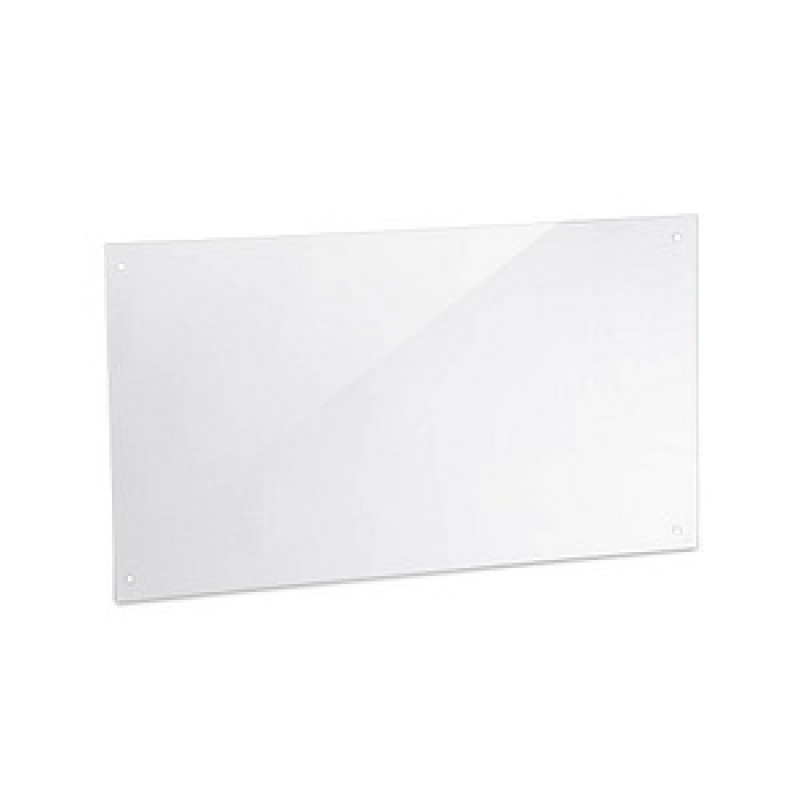 relaxdays Spritzschutz Küche transparent 70,0 x 0,6 x 40,0 cm – Bild 1 von 9