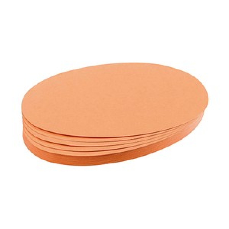 FRANKEN Moderationskarten orange 11,0 x 19,0 cm, 500 Blatt – Bild 1 von 2