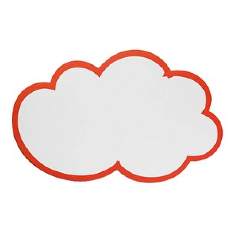 FRANKEN Moderationskarten weiß, rot 37,0 x 62,0 cm, 20 St. – Bild 1 von 4