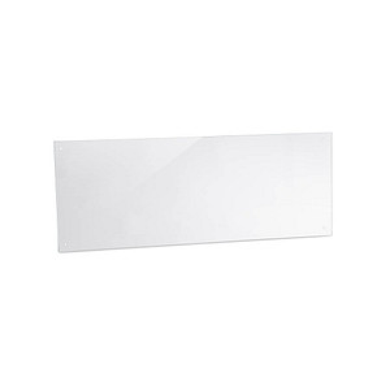 relaxdays Spritzschutz Küche transparent 100,0 x 0,6 x 40,0 cm – Bild 1 von 9