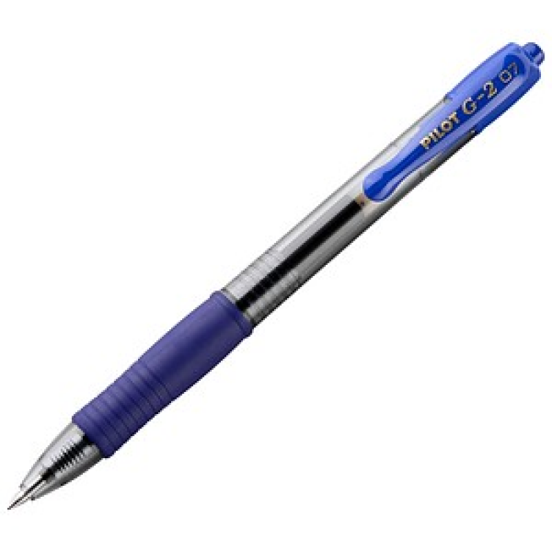 PILOT G2 Gelschreiber blau/transparent 0,4 mm, Schreibfarbe: blau, 1 St. – Bild 1 von 5