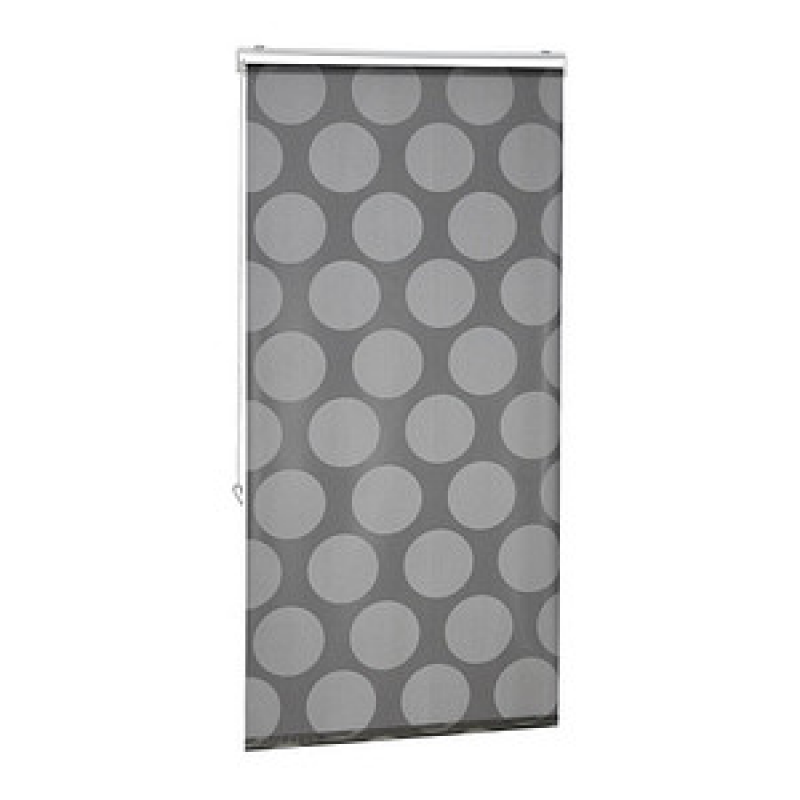relaxdays Duschrollo schwarz, grau 80,0 x 240,0 cm – Bild 1 von 10