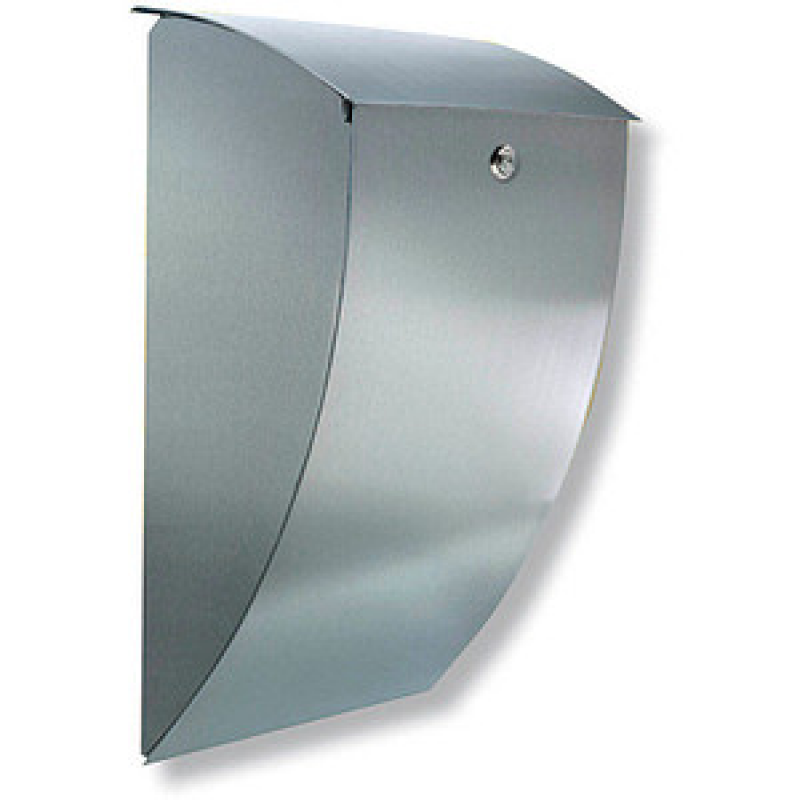 BURG WÄCHTER Briefkasten Milano 32420 silber – Bild 1 von 3