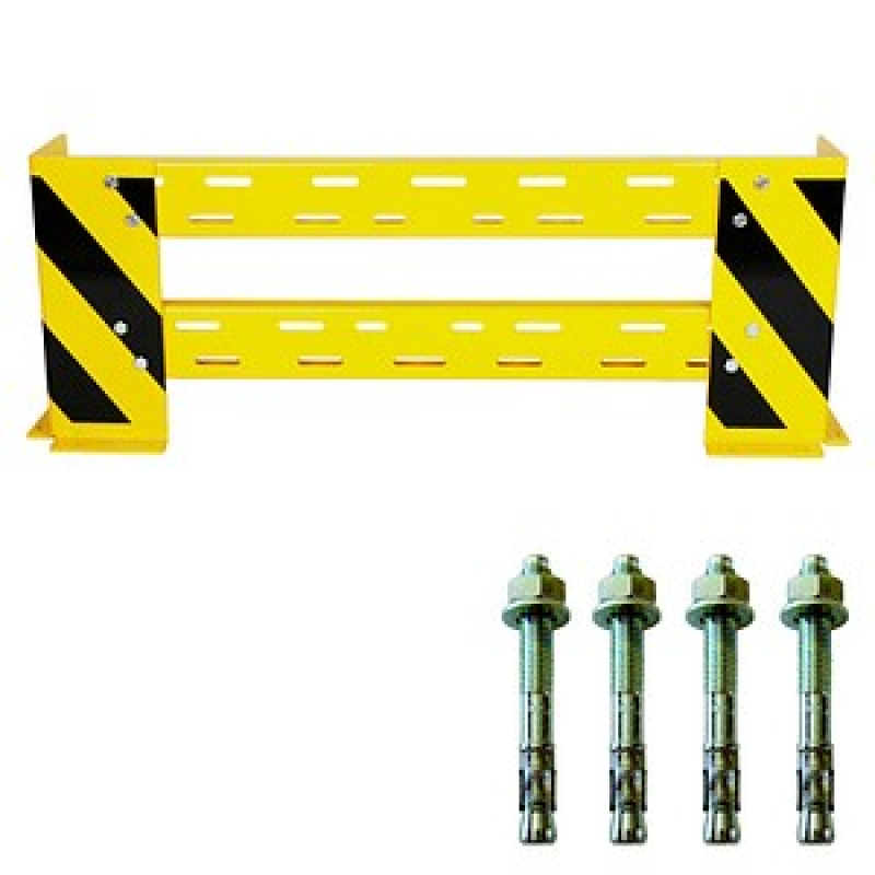 SZ Metall Rammschutz Planke 16,0 x 40,0 cm, 6 St. – Bild 1 von 5