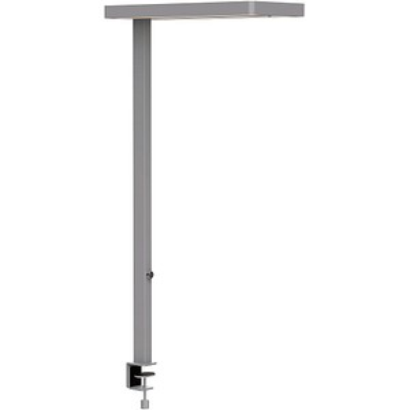 MAUL MAULjuvis LED Schreibtischlampe silber mit Tischklemme – Bild 1 von 2