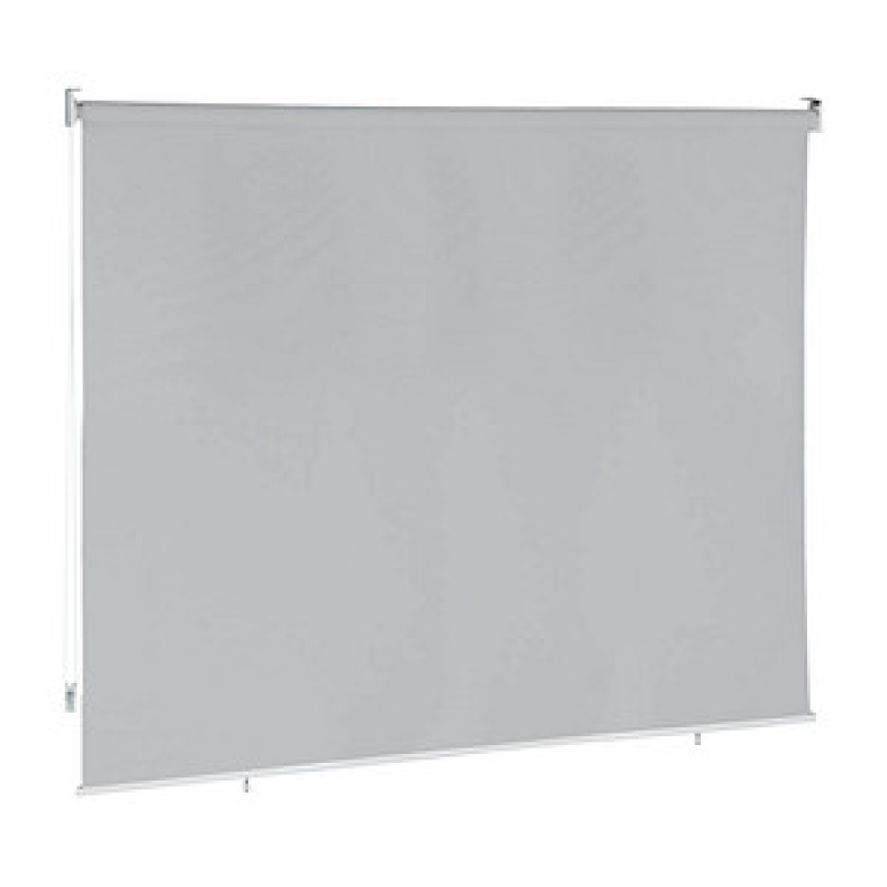 relaxdays Seitenmarkise hellgrau 140,0 x 180,0 cm – Bild 1 von 10