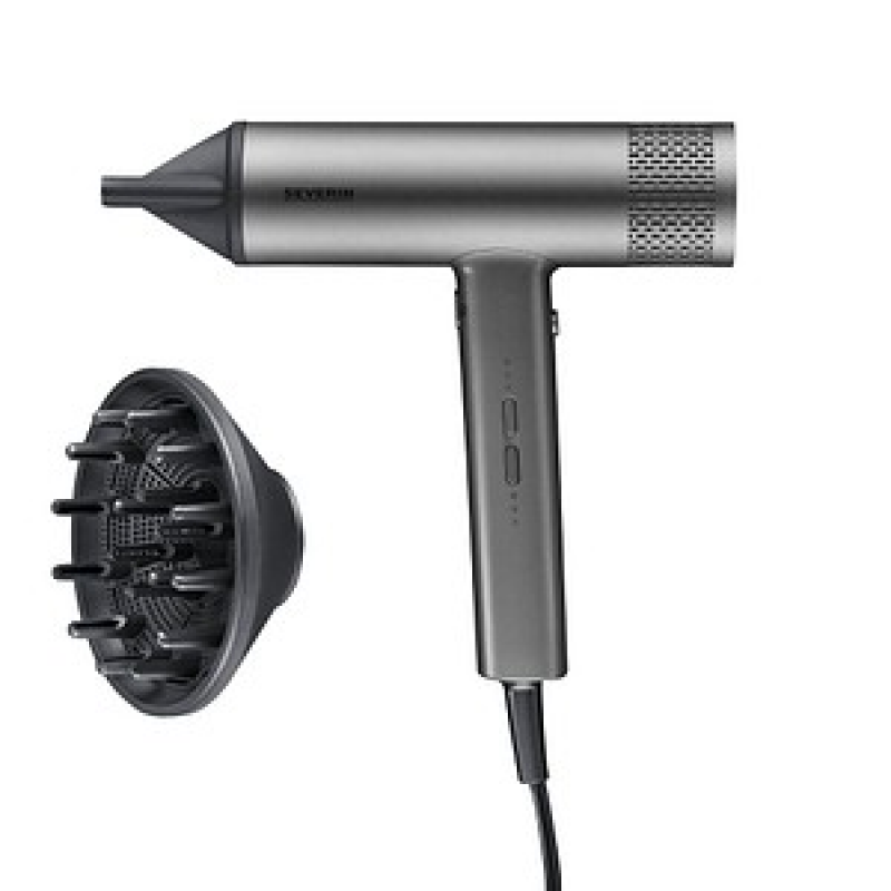 SEVERIN HT 0169 S-Style „Speed Pro“ Haartrockner silber 2.000 W – Bild 1 von 6