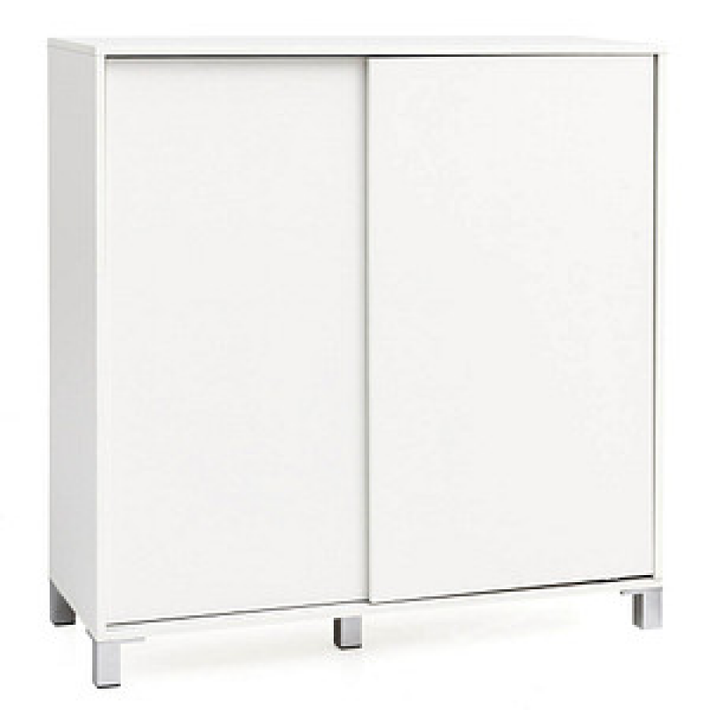 WOHNLING Schuhschrank, WL5.712 weiß 4 Fachböden 100,0 x 37,5 x 108,0 cm – Bild 1 von 11