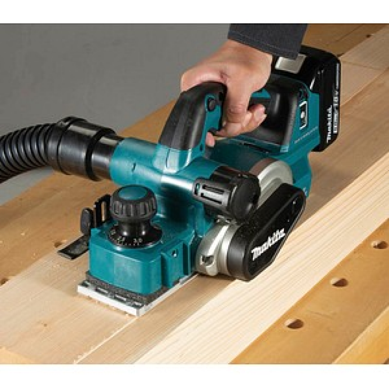 makita DKP181Z Akku-Hobel 18,0 V, ohne Akku – Bild 1 von 10