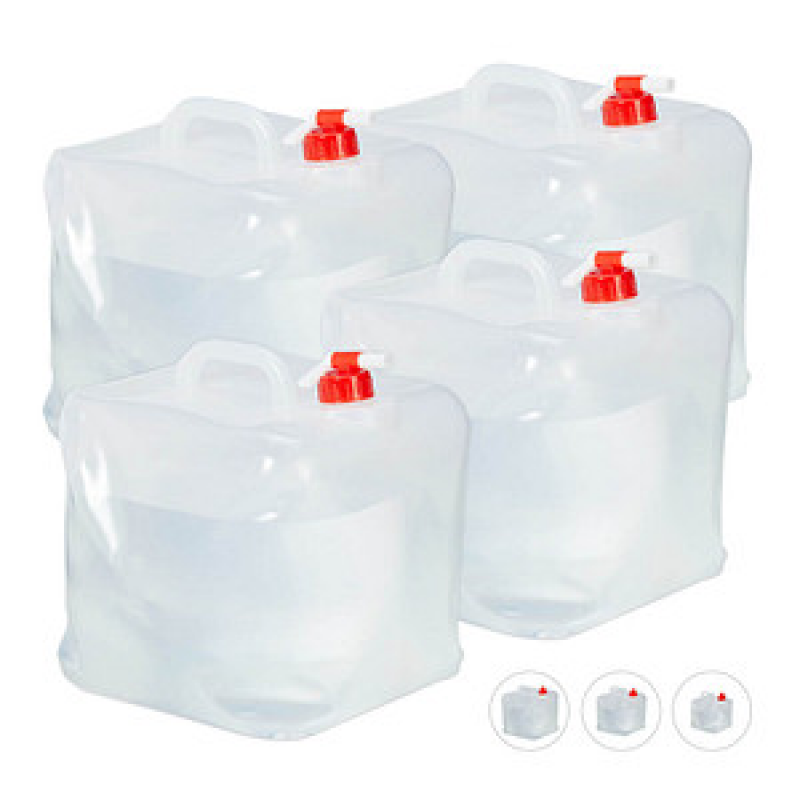 relaxdays Wasserkanister 20,0 l, 4 St. – Bild 1 von 9
