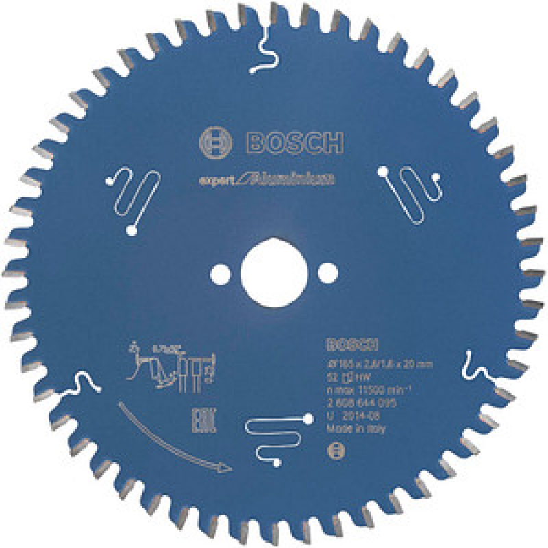 AKTION: BOSCH EXPERT for Aluminium Kreissägeblatt 165,0 mm, 52 Zähne, 1 St. mit Prämie nach Registrierung – Bild 1 von 2
