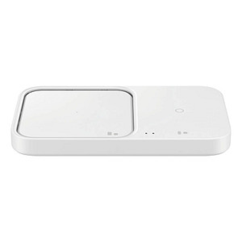 SAMSUNG Wireless Charger Duo Induktive Ladestation grau, 15 Watt – Bild 1 von 7