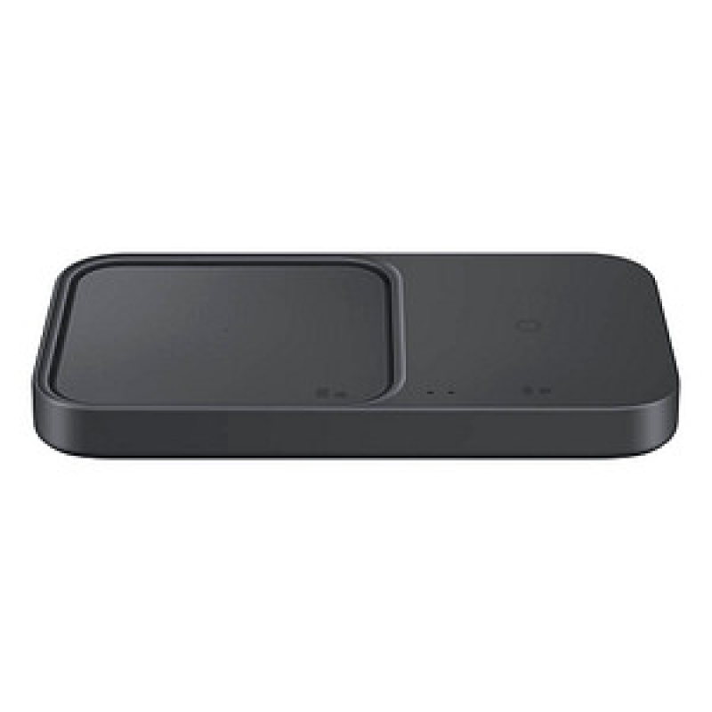 Samsung Wireless Charger Duo mit Adapter EP-P5400T Dunkelgrau – Bild 1 von 7