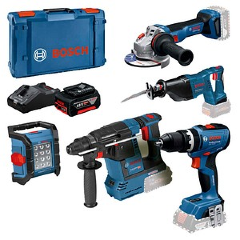 AKTION: BOSCH Professional Elektrowerkzeug-Set Combo-Kit 10-tlg., 1 Set mit Prämie nach Registrierung – Bild 1 von 11