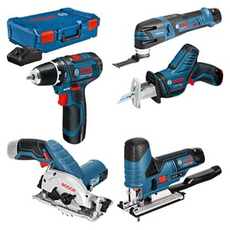 BOSCH Professional Elektrowerkzeug-Set Combo-Kit 10-tlg., 1 Set – Bild 1 von 11
