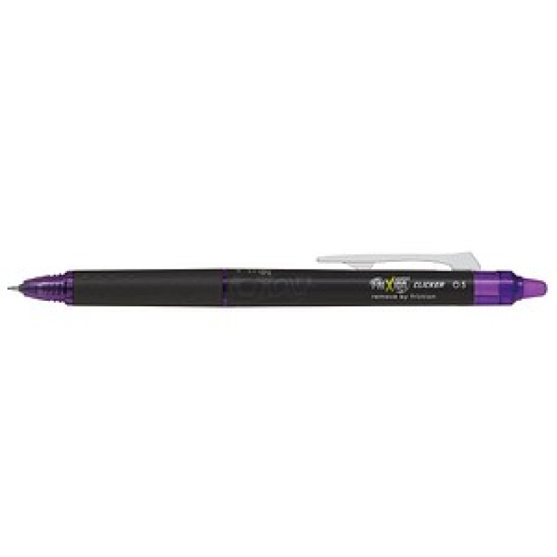 PILOT FRIXION point CLICKER Tintenroller schwarz 0,3 mm, Schreibfarbe: violett, 1 St. – Bild 1 von 2