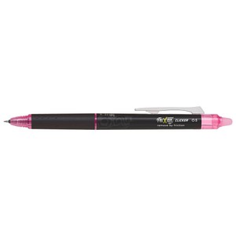 PILOT FRIXION point CLICKER Tintenroller schwarz 0,3 mm, Schreibfarbe: pink, 1 St. – Bild 1 von 2