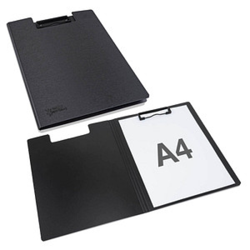 RAPESCO® Klemmbrettmappe Germ-Savvy 1641 DIN A4 schwarz Kunststoff, 1 St. – Bild 1 von 5