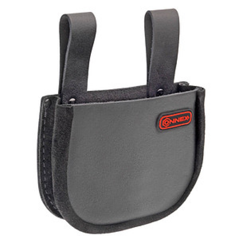 CONNEX Nageltasche Leder schwarz, rot COX610810 – Bild 1 von 2