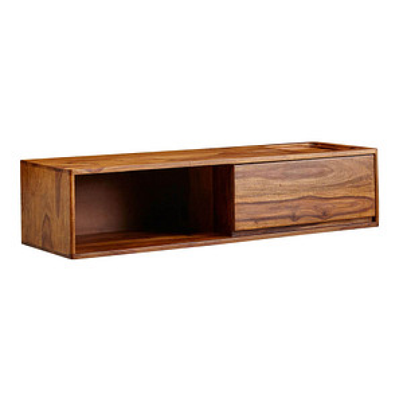 WOHNLING Lowboard, WL6.524 sheesham 108,0 x 34,0 x 25,0 cm, 1 St. – Bild 1 von 5