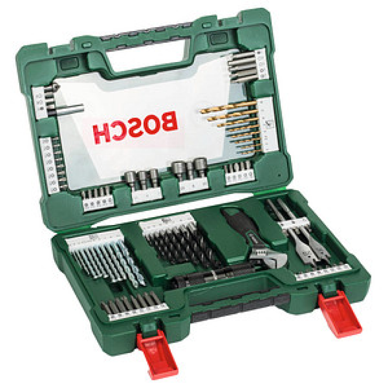BOSCH Bohrer- und Bit-Set V-Line Box, 83-teilig – Bild 1 von 3