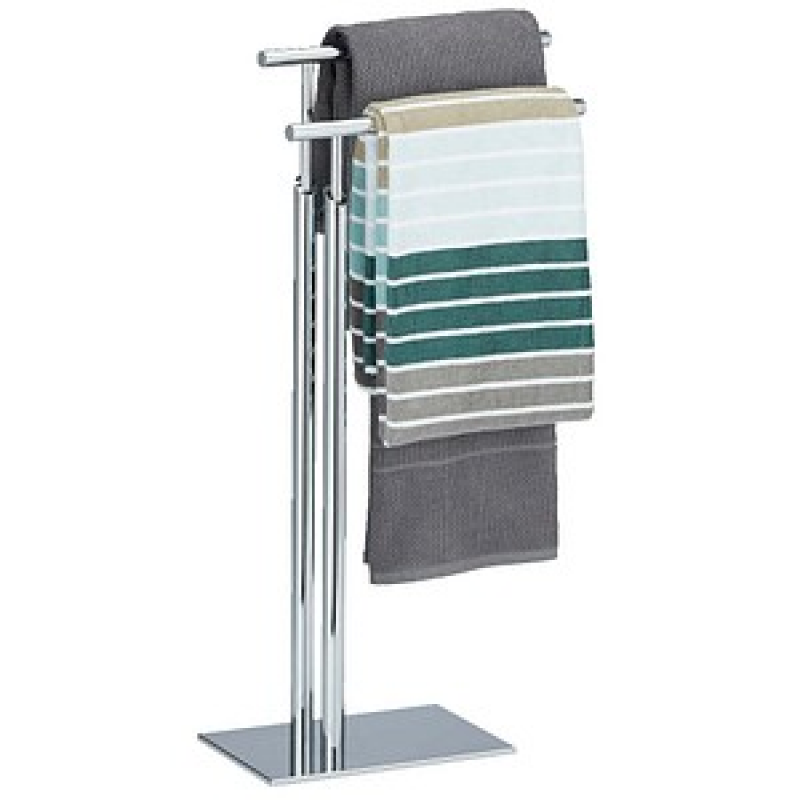 relaxdays Handtuchständer PAGNONI silber, 1 St. – Bild 1 von 5
