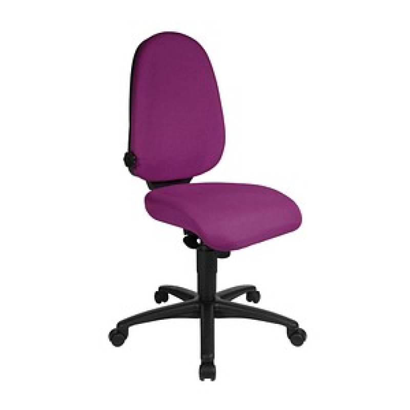 Topstar Bürostuhl Syncro Pro 5, S500 G03S Stoff lila, Gestell schwarz – Bild 1 von 8