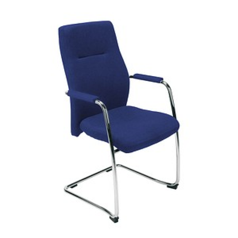 Nowy Styl Besucherstuhl NERO LUX blau Stoff, 1 St.