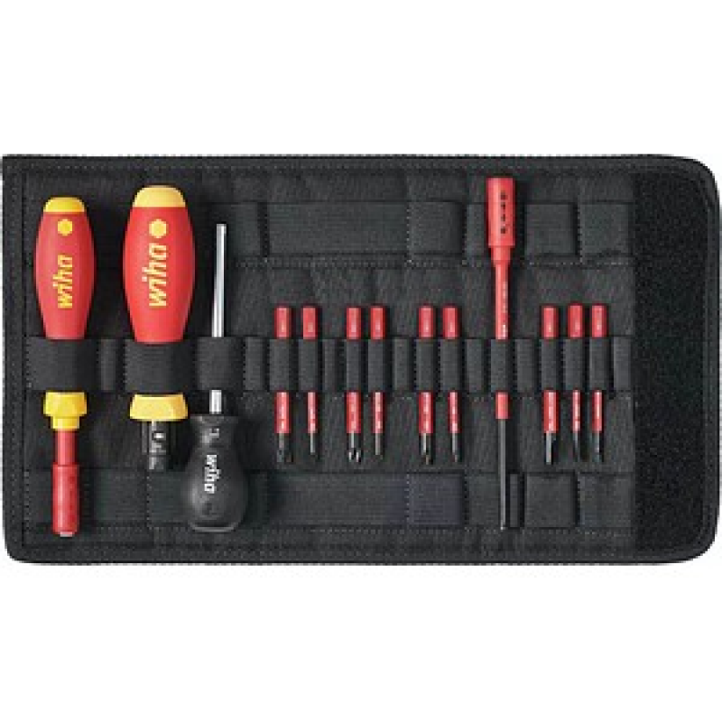 Wiha Drehmoment-Schraubendreher TorqueVario®-S electric gemischt 40674 14-tlg. – Bild 1 von 6