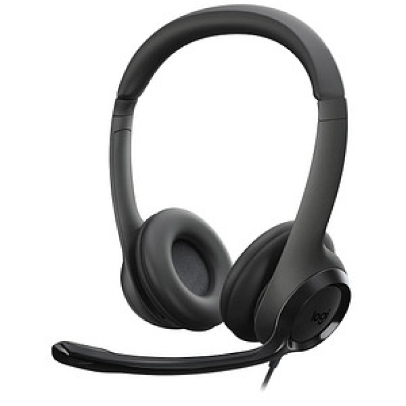 Logitech H390 Stereo USB-A Headset - Mit verbesserter digitaler Klangübertragung und integrierten Bedienelementen – Bild 1 von 7