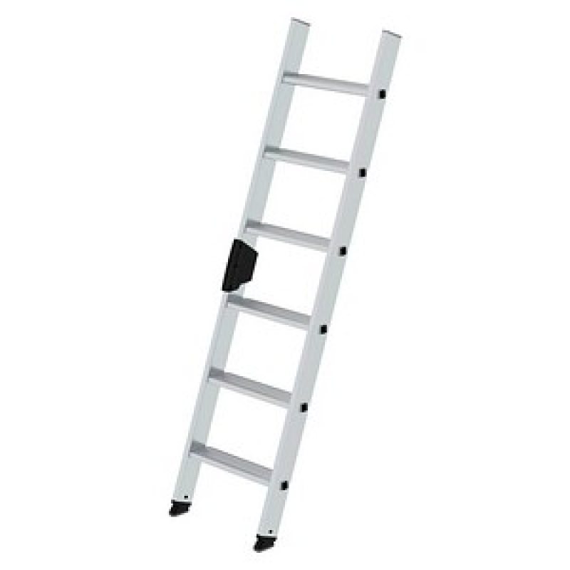 MUNK Anlegeleiter 40306 silber 6 Stufen, H: 165,0 cm – Bild 1 von 3