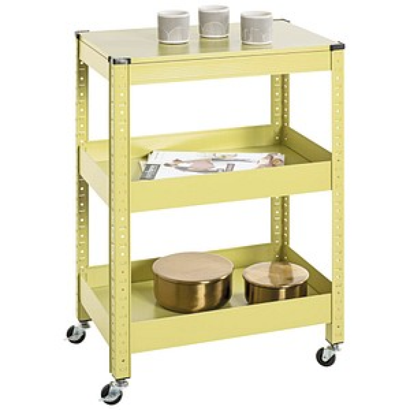 HAKU Möbel Servierwagen grün 50,0 x 32,0 x 75,0 cm – Bild 1 von 6