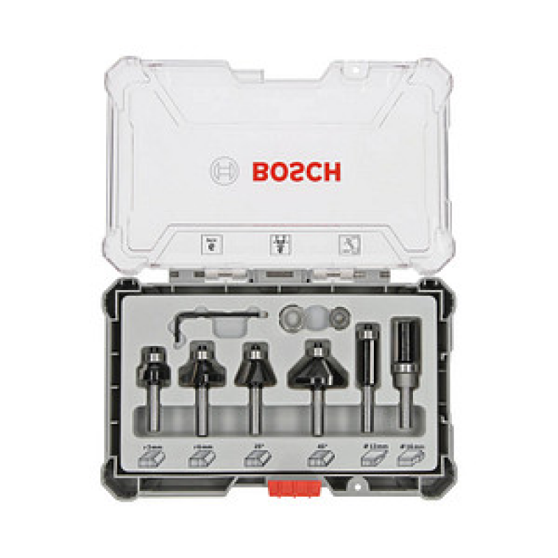 AKTION: BOSCH Fräser-Set 6-teilig mit Prämie nach Registrierung – Bild 1 von 2