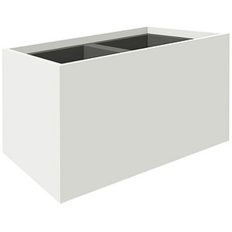 fm Pflanzkübel Plant Holz weiß rechteckig 73,1 x 40,0 cm, 1 St. – Bild 1 von 2