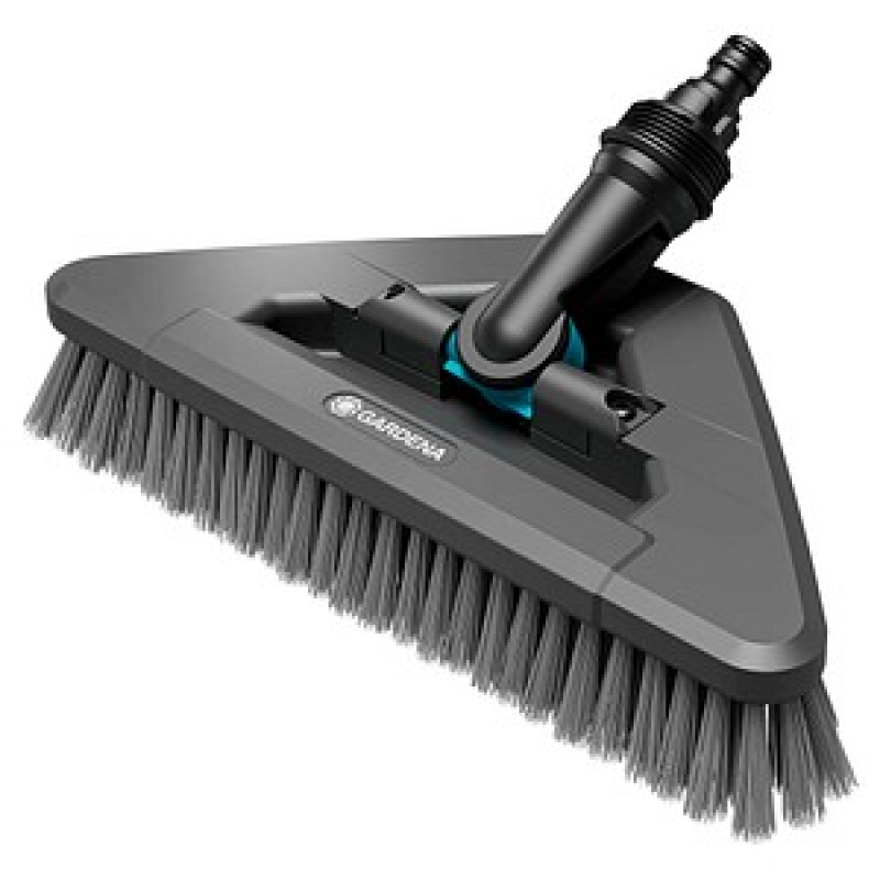 GARDENA Waschbürste für wasserführenden Stiel Cleansystem soft flex – Bild 1 von 4