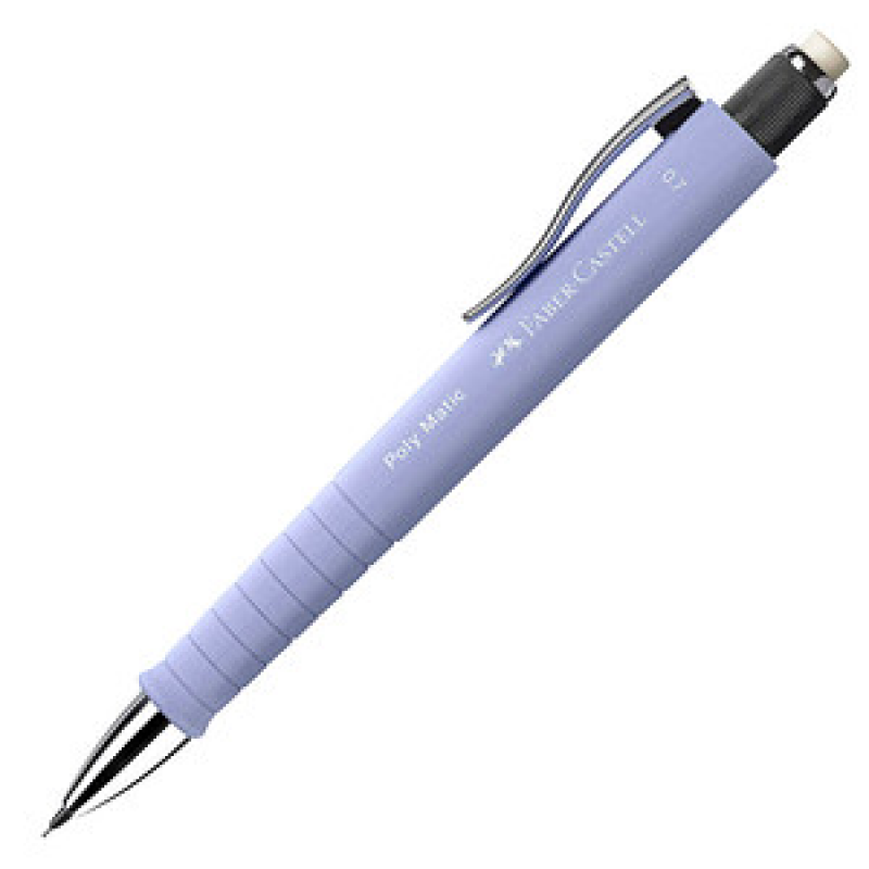 FABER-CASTELL POLY MATIC Druckbleistift lila B 0,7 mm, 1 St. – Bild 1 von 2