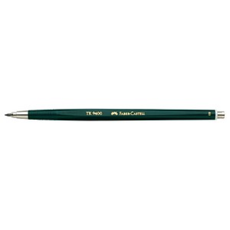 FABER-CASTELL TK® 9400 Fallminenstift grün B 2,0 mm, 1 St. – Bild 1 von 2