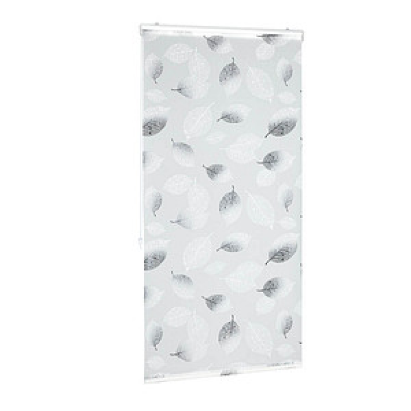 relaxdays Duschrollo Blätter 80,0 x 240,0 cm – Bild 1 von 10