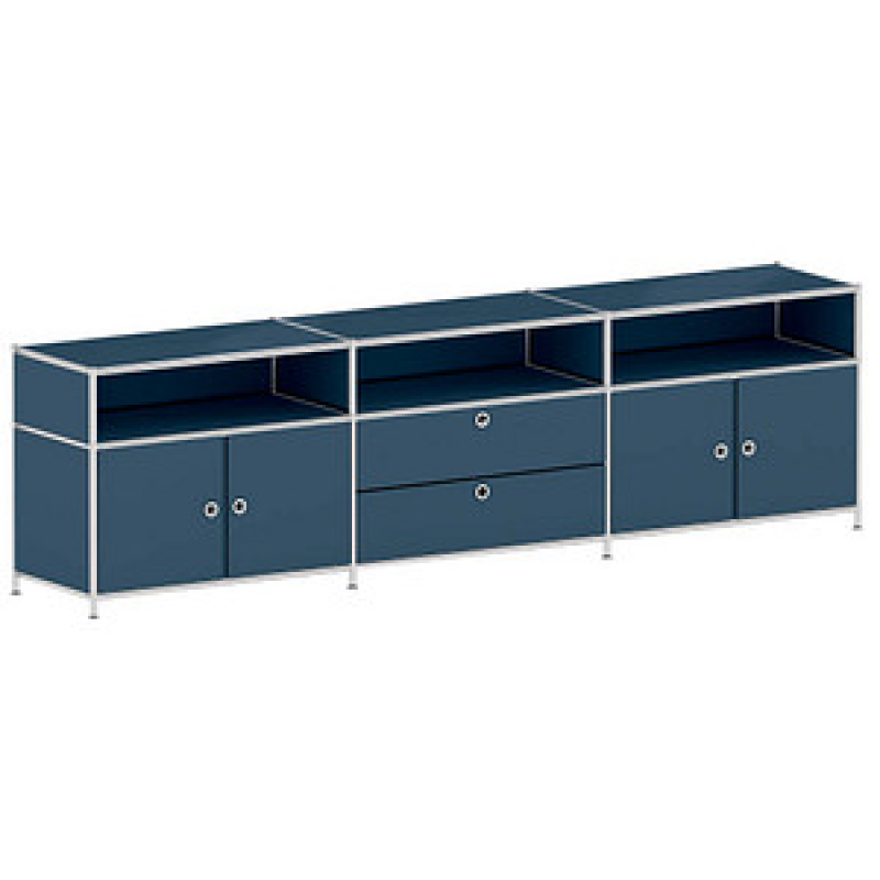 viasit Sideboard System4, 496621 violettblau 227,9 x 40,4 x 62,0 cm, 1 St. – Bild 1 von 4