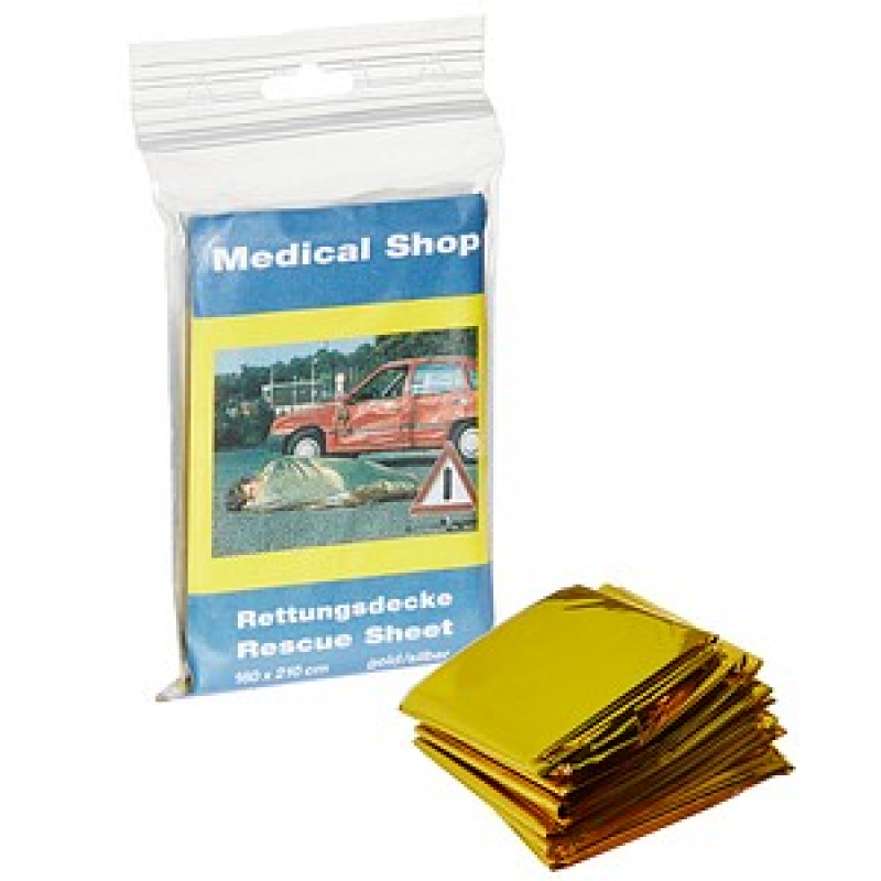 Holthaus Medical Rettungsdecke 160,0 x 210,0 cm – Bild 1 von 5