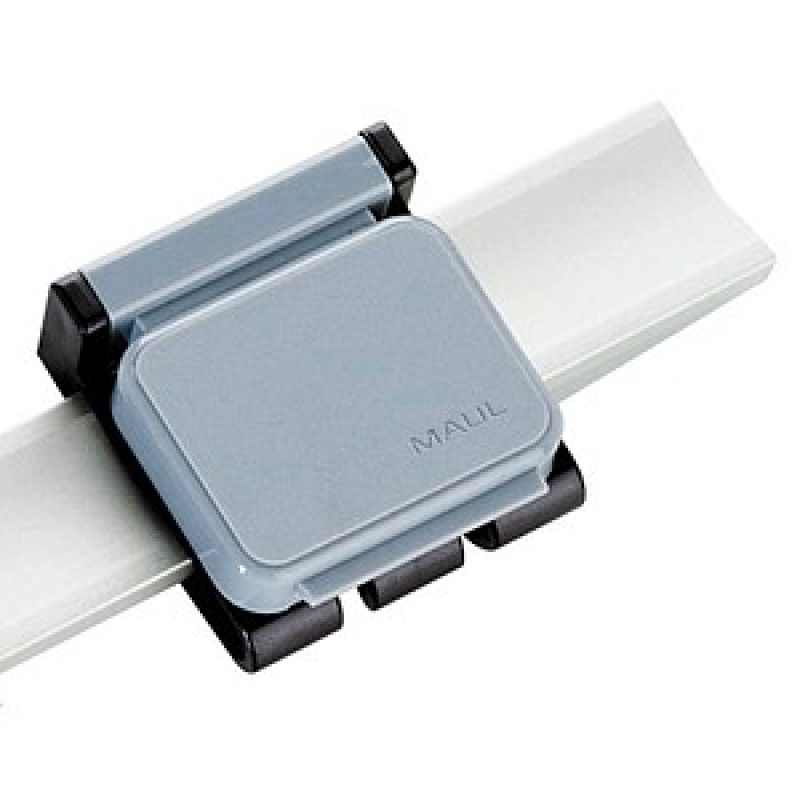 MAUL V Magnetclips für Planhalter grau, 10 St.
